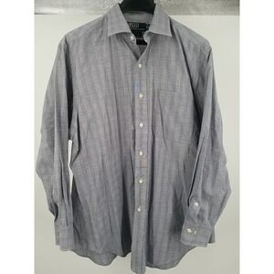 Polo Ralph Lauren Dress Shirt Philip Plaid Button‎ Up Mens Sz 16 ½ - 32/33